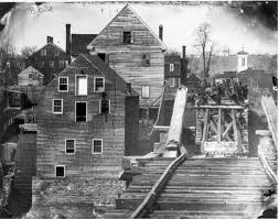 Battle of Fredericksburg, confederates on Rail Road Bridge